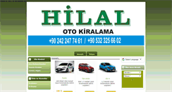 Desktop Screenshot of antalyahilalotokiralama.com